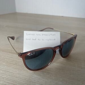 Ray-Ban RB4171 Erika 6590/13 Sunglasses Transparent Pink FRAMES ONLY 54-18-145